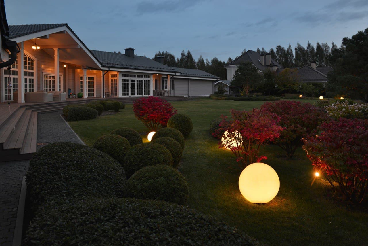 Ландшафтное освещение